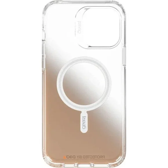 ZAGG Gear4 Milan Snap MagSafe Case for iPhone 13 Pro Max | Gold | Luxury Case - Picture 3 of 4